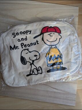 Snoopy Canvas Bag With Handles - New Without Tag